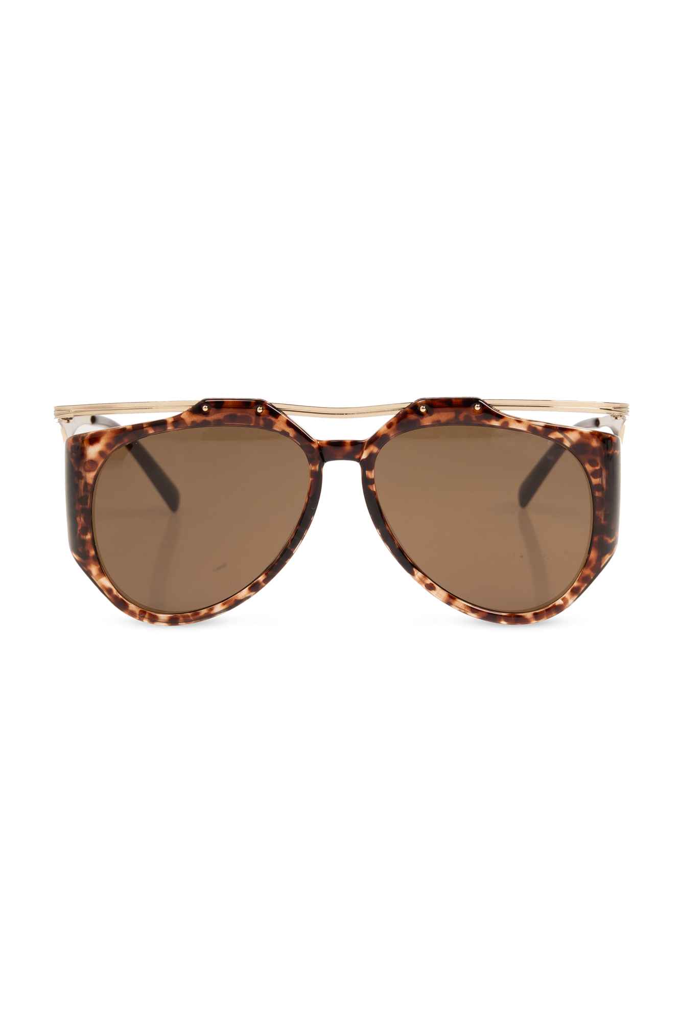 モダン♪◇AMELIA サングラス◇Saint Laurent SAINT LAURENT EYEWEAR Amelia aviator-style acetate and gold